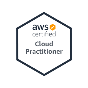 AWS cloud practitioner badge